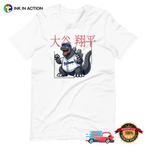 Shohei Ohtani Godzilla Baseball Tee 2