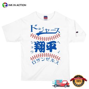 Shohei Ohtani Los Angeles Baseball 2 Sided T Shirt