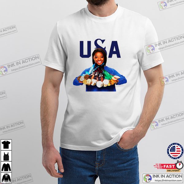 Simone Biles 7 Olympic And 30 World Championship Shirt