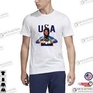 Simone Biles 7 Olympic and 30 World Championship shirt 3