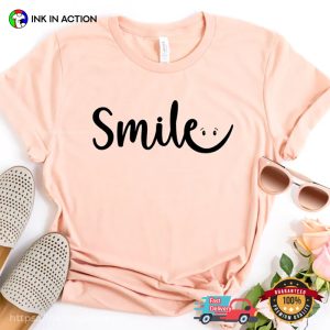 Smile Comfort Colors shirt with smiley face 4