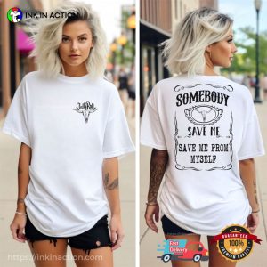 Somebody Save Me Graphic Jelly Roll Tee 1