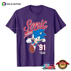 Sonic The Hedgehog '91 Epic Game T shirt 1