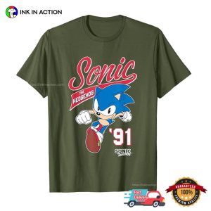 Sonic The Hedgehog '91 Epic Game T shirt 2