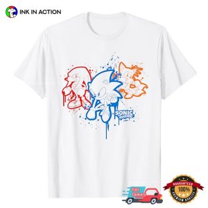 Sonic the Hedgehog Spray Paint Tee 3