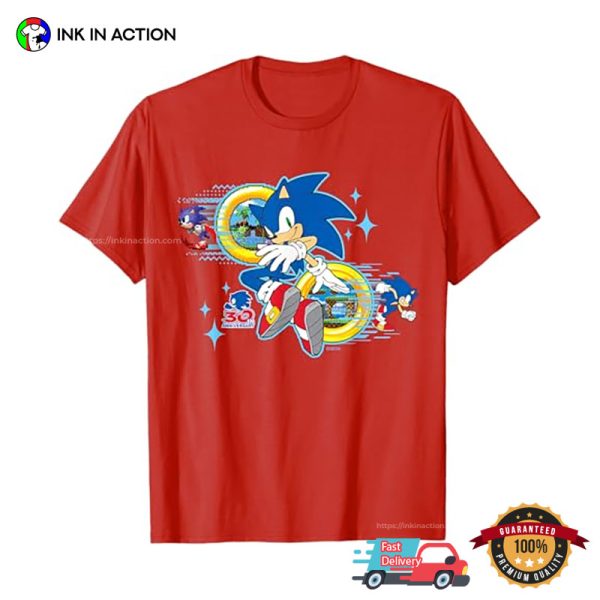 Sonic the Hedgehog’s 30th Anniversary T-Shirt