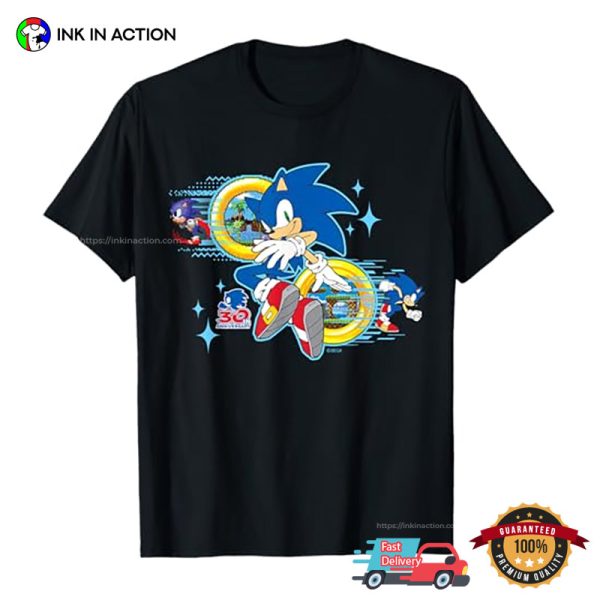 Sonic the Hedgehog’s 30th Anniversary T-Shirt