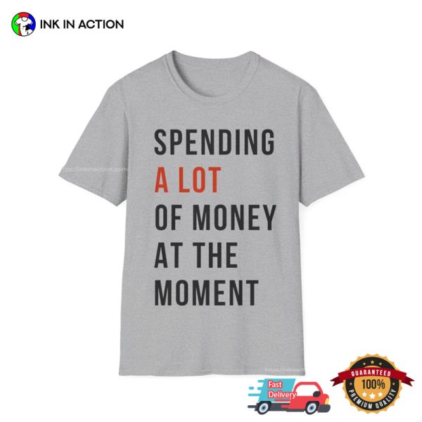 Spending A Lot Of Money At The Moment Swiftie Dad Tee