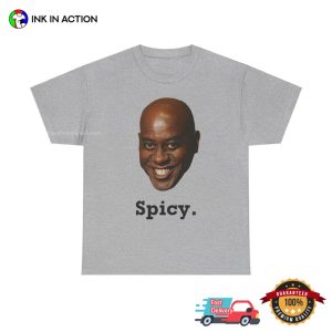 Spicy Funny Ainsley Harriott Homage T-shirt