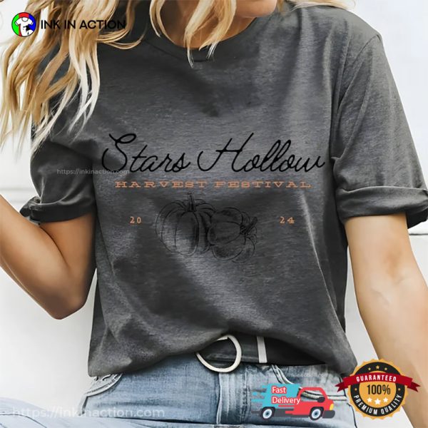 Stars Hollow Harvest Festival 2024 Comfort Colors T-shirt