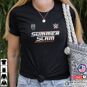 Summer Slam Cleveland WWE Roman Reigns T-shirt