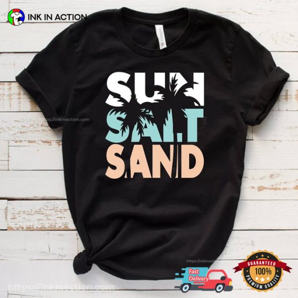 Sun Salt Sand Summer Vibes T-shirt