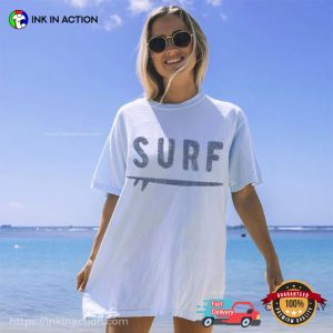 Surfboard Beach Surfer Comfort Colors T shirt 2