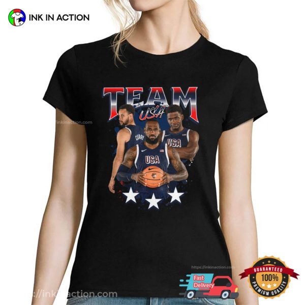 Team USA Olympic Basketball’s Star T-shirt