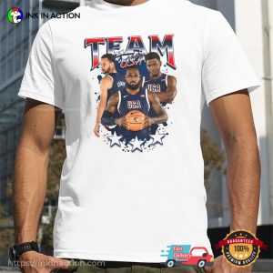 Team USA Olympic Basketball's Star T shirt 2