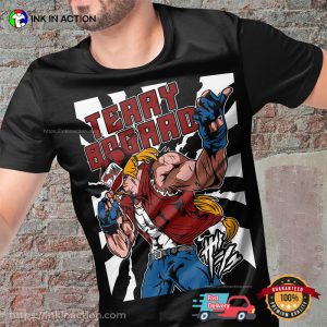 Terry Bogard Fatal Fury Vector T-shirt