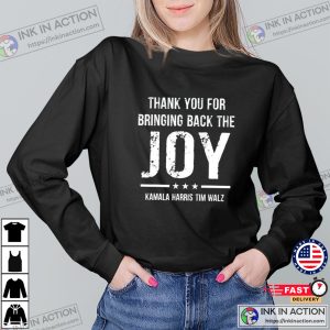 Thank You For Bringing Back The Joy Team Harris Walz Shirt 2