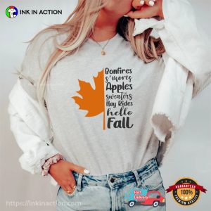 Thanksgiving Canada Fall Comfort Colors T-shirt