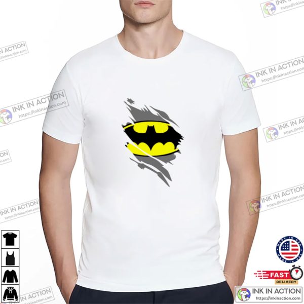 The Batman Movie 2024 Bat Logo Graphic T-shirt