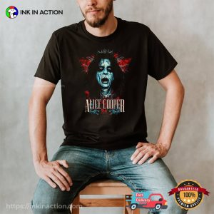 The Godfather of Shock Rock Alice Cooper Horror T shirt 1