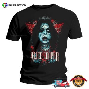 The Godfather of Shock Rock Alice Cooper Horror T shirt 3