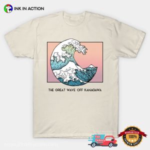 The Great Wave Off Kanagawa Art Tee 3