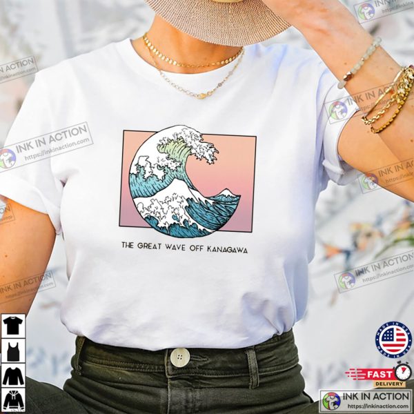 The Great Wave Off Kanagawa Art Tee