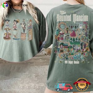 The Haunted Mansion Disneyland Retro Comfort Colors T-shirt