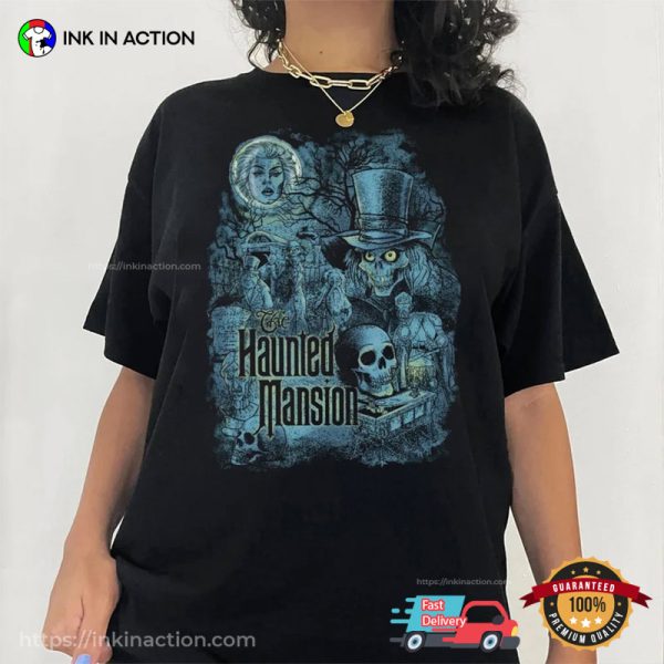 The Haunted Mansion Horror Disneyland Comfort Colors T-shirt