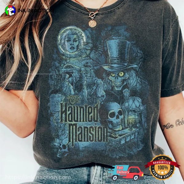 The Haunted Mansion Horror Disneyland Comfort Colors T-shirt