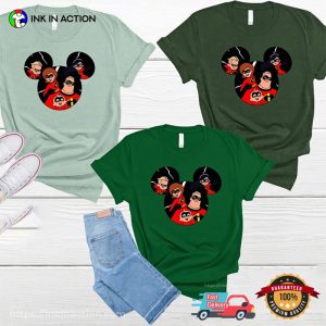 The Incredibles Disneyland Family Trip Comfort Colors Tee 2