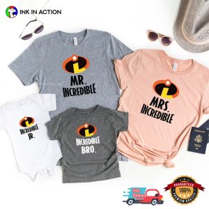 The Incredibles Family Matching T shirt 2