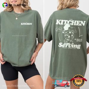 The Kitchen Pickleball Chief Serving Comfort Colors T-shirt