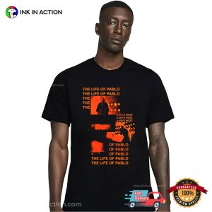 The Life Of Pablo Kanye West Concert Fan T shirt 2