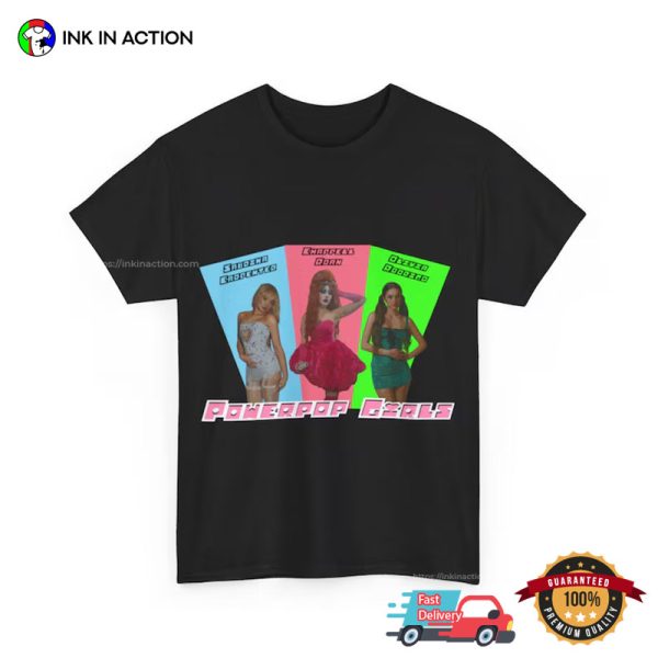 The Powerpop Girl Pop Music T-shirt