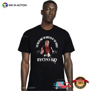 The Ruler And The Master Of The World Sycho Sid Rip T shirt