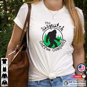 The Sasquatch Coffee Company Funny T-shirt