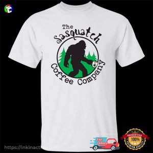 The Sasquatch Coffee Company Funny T shirt 4