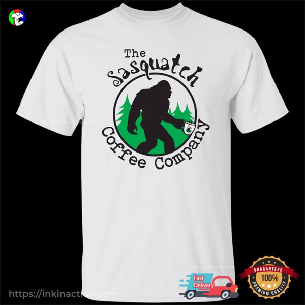 The Sasquatch Coffee Company Funny T-shirt