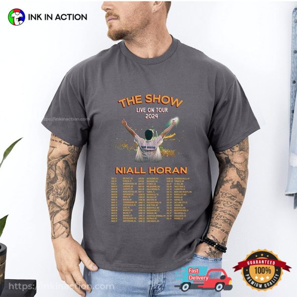 The Show Live On Tour 2024 Schedules Tee