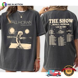 The Show Niall Horan Live On Tour 2024 Setlist Comfort Colors Shirt 3