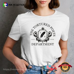 The Tortured Poets Department Taylor Swift New Album Concert T shirt 1