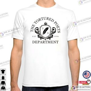 The Tortured Poets Department Taylor Swift New Album Concert T shirt 2