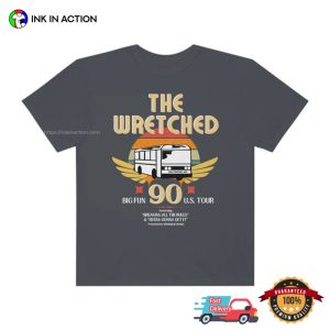 The Wretched Big Fun 90 US Tour Retro Concert T shirt 1