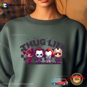 Thug Life Horror Movie Character Cute Halloween Shirts