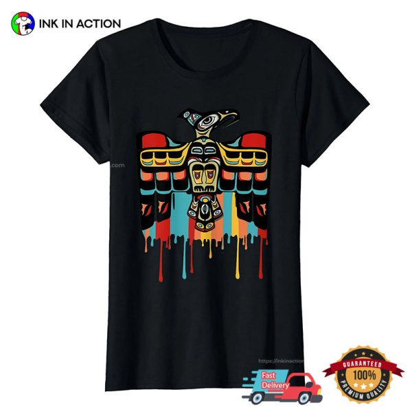 Thunderbird Native American Colorful Art T-Shirt