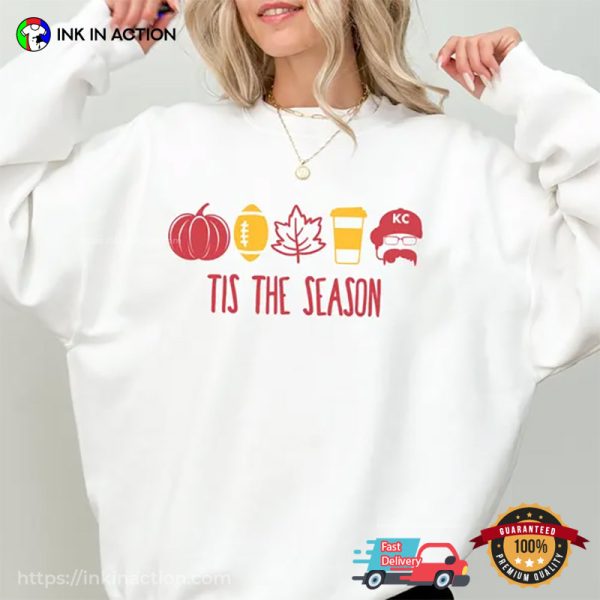 Tis The Season KC City Chiefs Game Season T-shirt