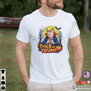 Trick Or Trump funny halloween shirts 1