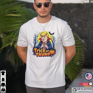 Trick Or Trump funny halloween shirts 2