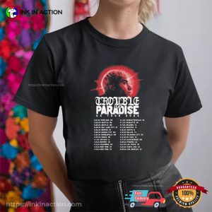 Trouble In Paradise Us Tour 2024 Setlist T-shirt